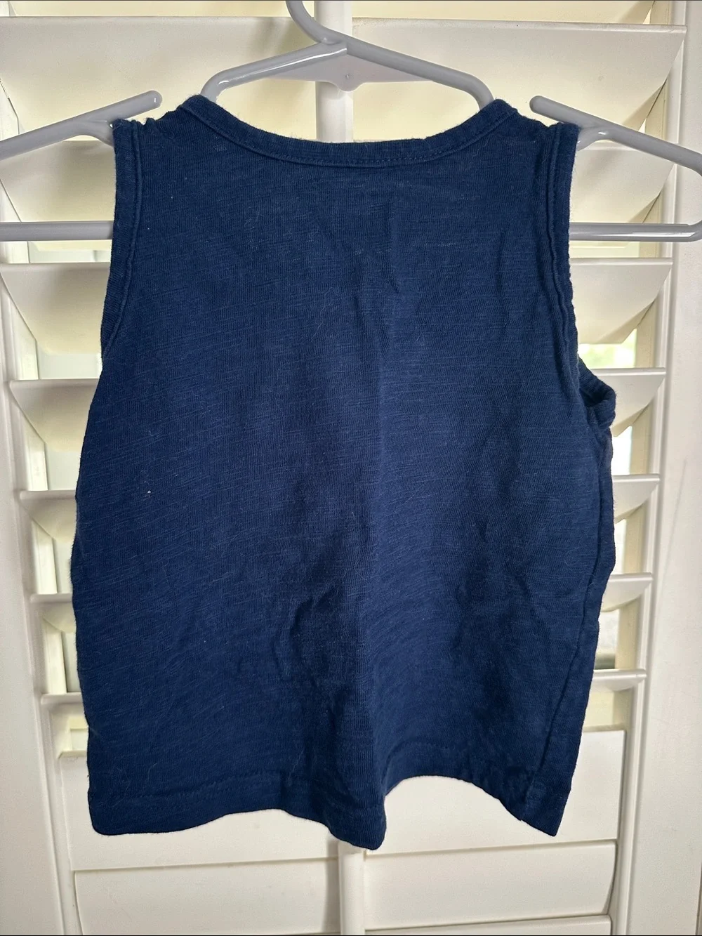 Carter's Navy Tank with American Flag for 4th of July